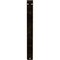 Ekena Millwork Miller Wrought Iron Bracket, (Single center brace), Antiqued Pale Gold 1 1/2"W x 10"D x 12"H BKTM01X10X12SMIAPG - alternate 4